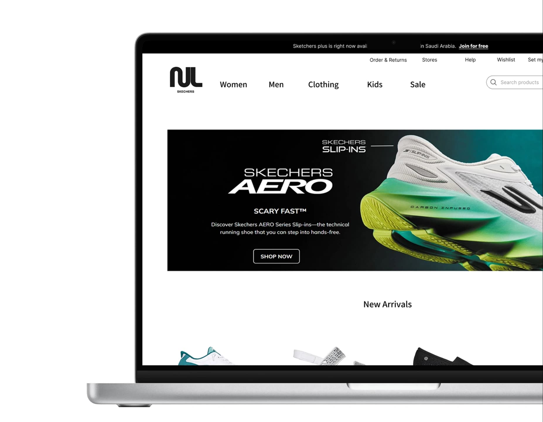 Project mockup for Next Look